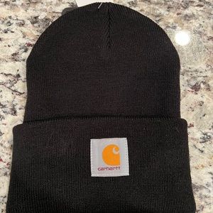 NWT Black Carhartt Beanie